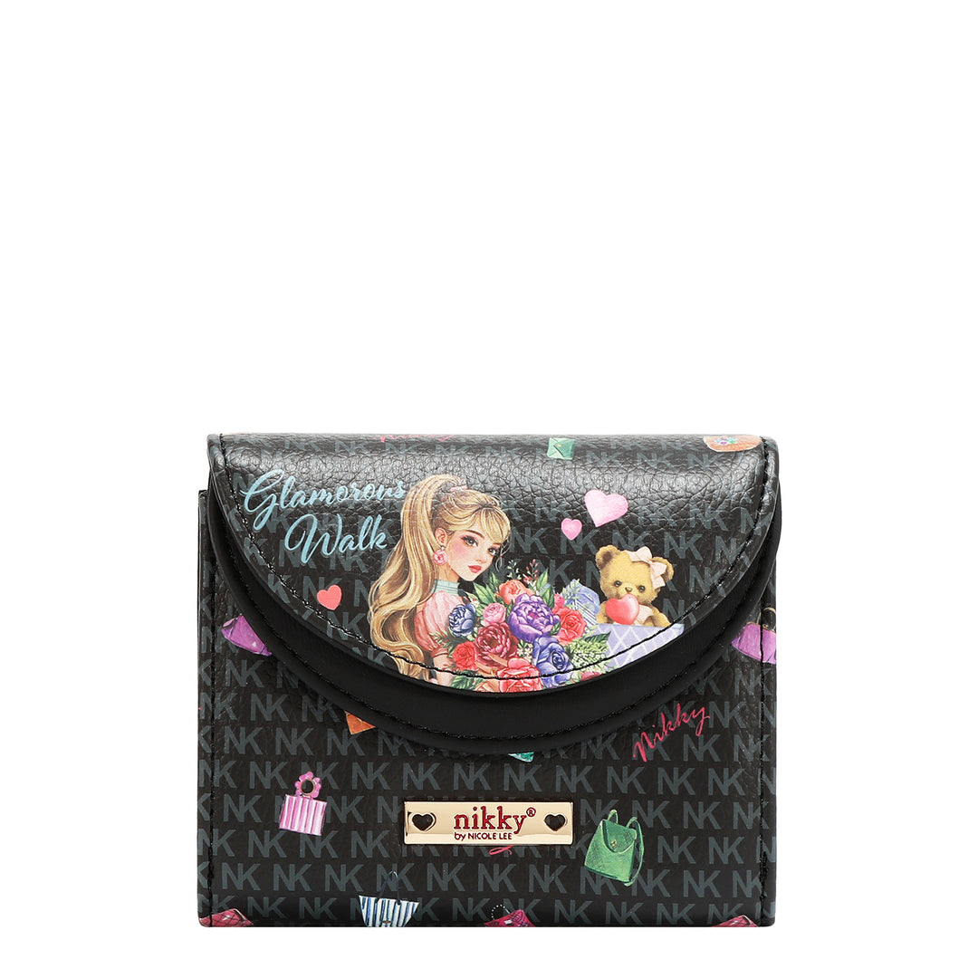 DOUBLE FLAP COMPACT WALLET