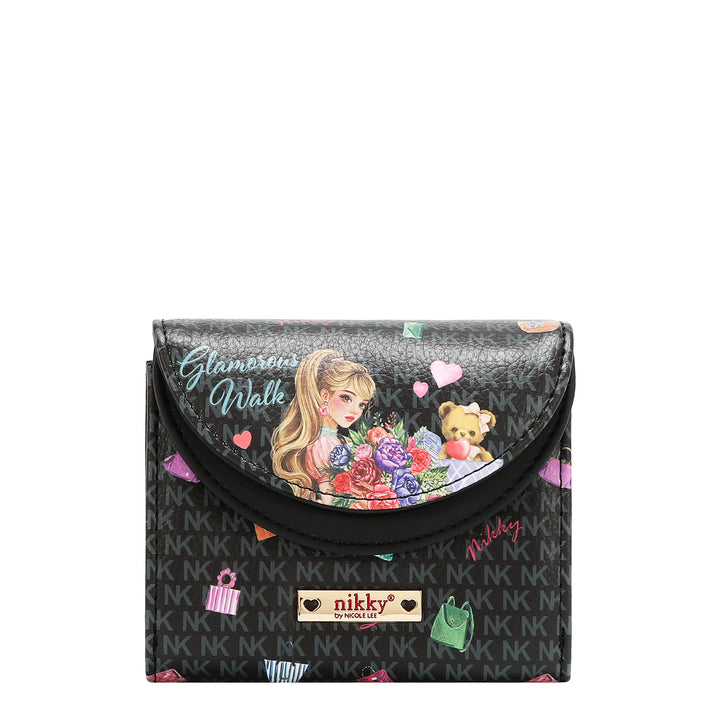DOUBLE FLAP COMPACT WALLET