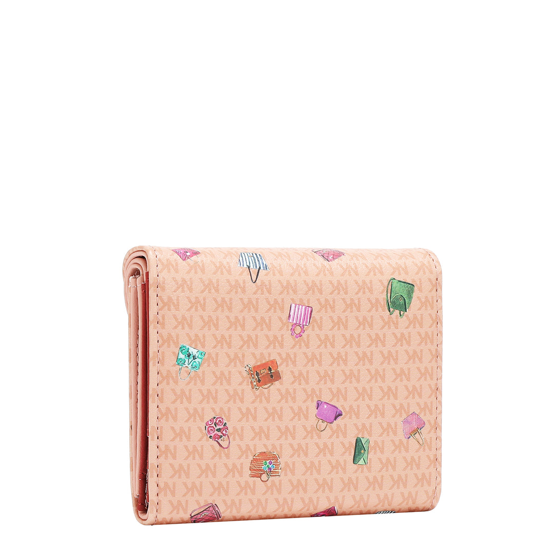 DOUBLE FLAP COMPACT WALLET