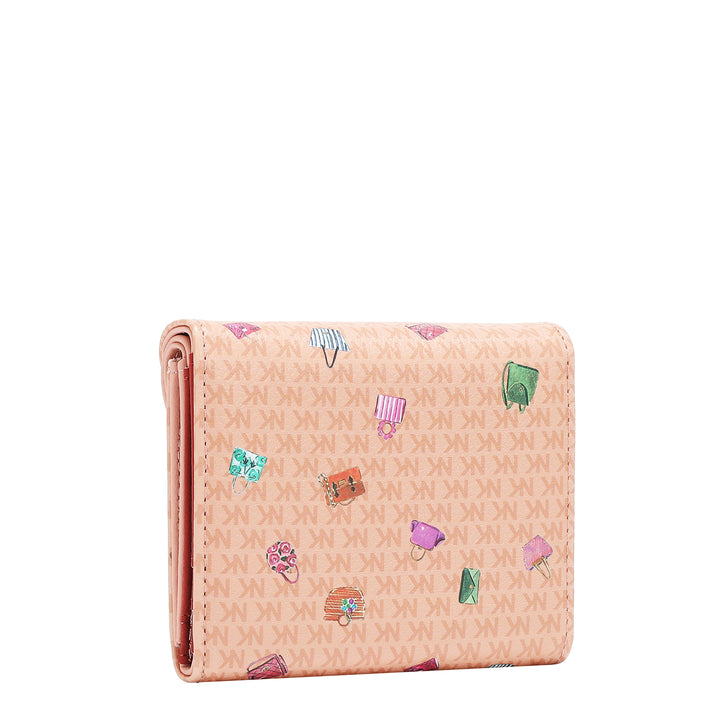 DOUBLE FLAP COMPACT WALLET