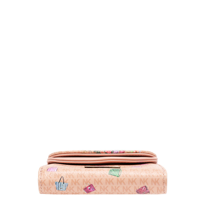 DOUBLE FLAP COMPACT WALLET