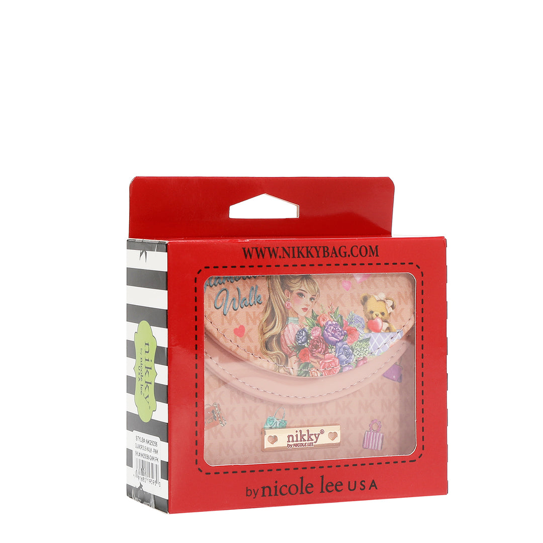 DOUBLE FLAP COMPACT WALLET