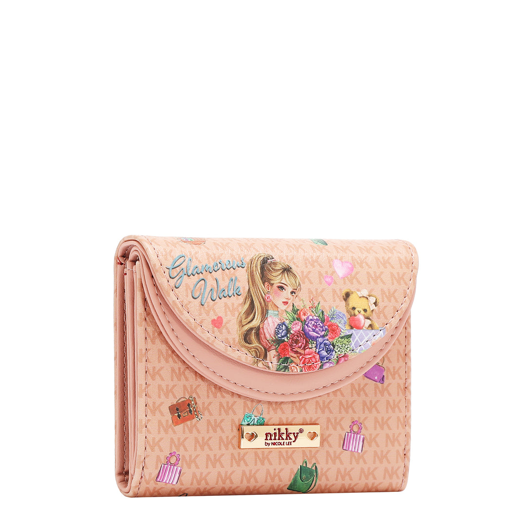 DOUBLE FLAP COMPACT WALLET