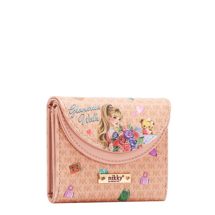 DOUBLE FLAP COMPACT WALLET