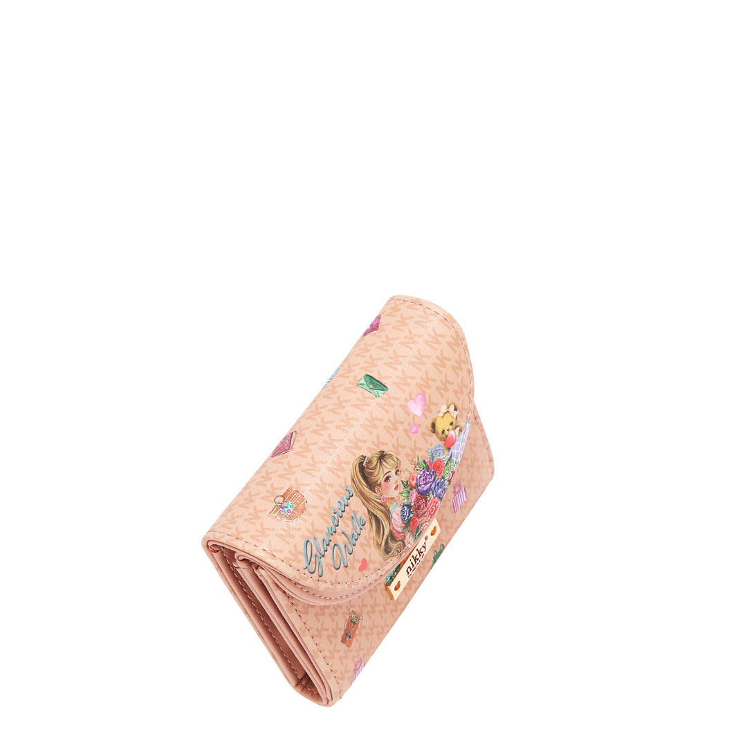 DOUBLE FLAP COMPACT WALLET