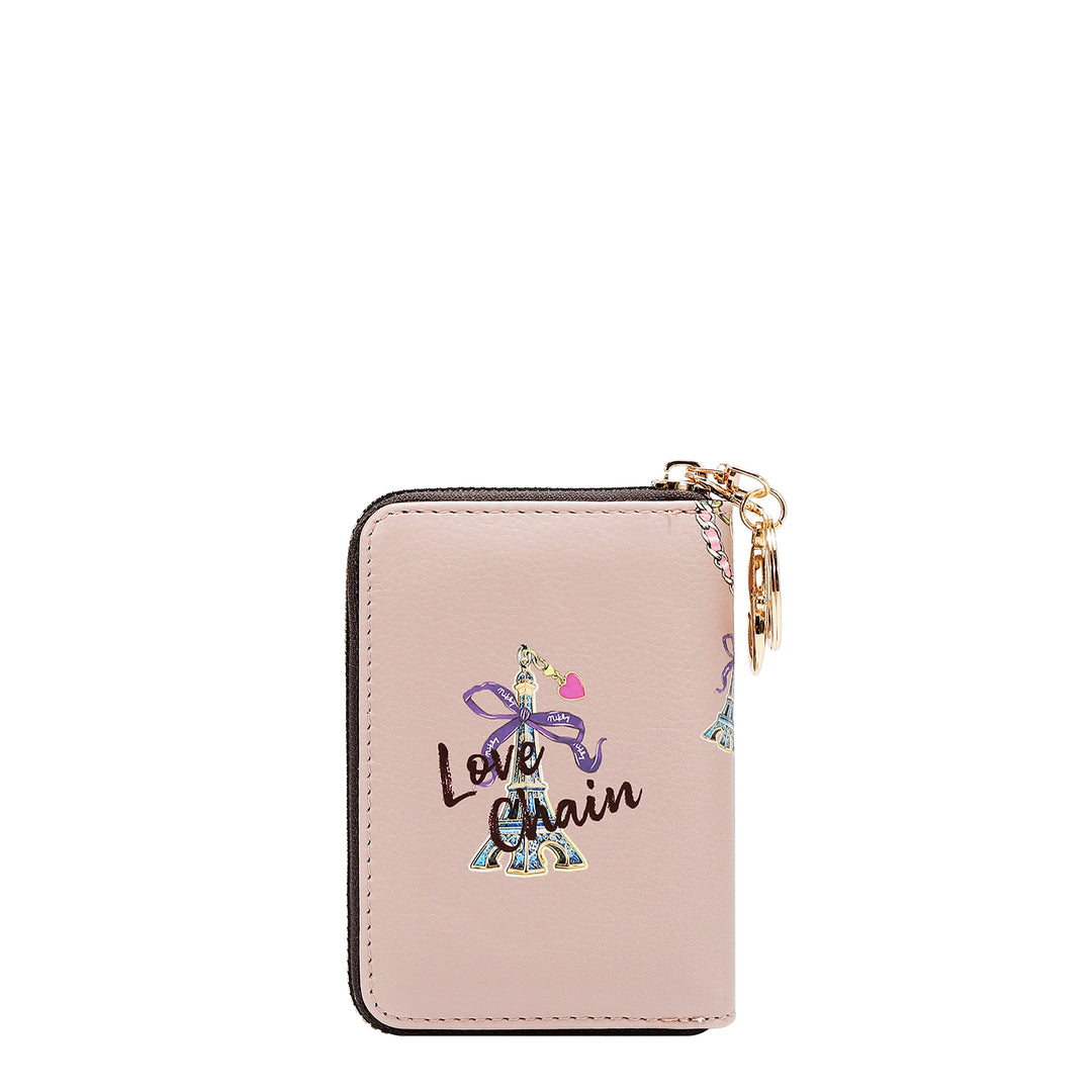 ZIP ACCORDION CARD HOLDER