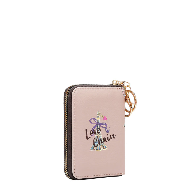 ZIP ACCORDION CARD HOLDER