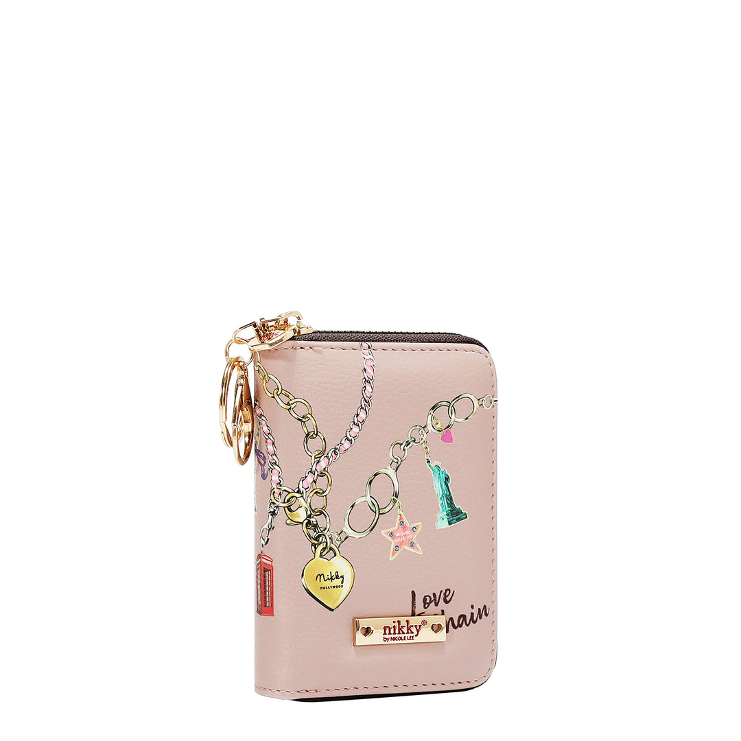 ZIP ACCORDION CARD HOLDER
