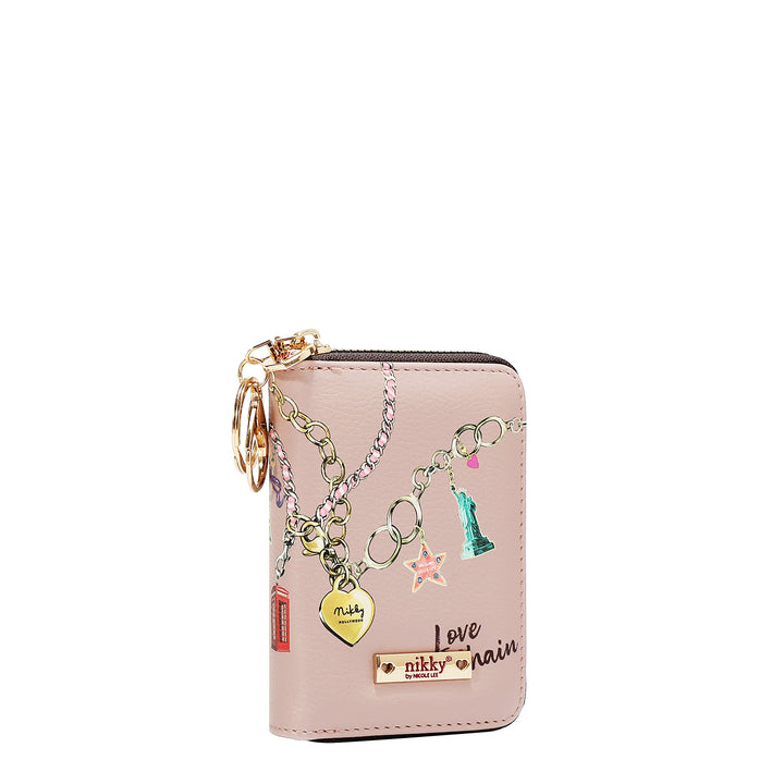 ZIP ACCORDION CARD HOLDER