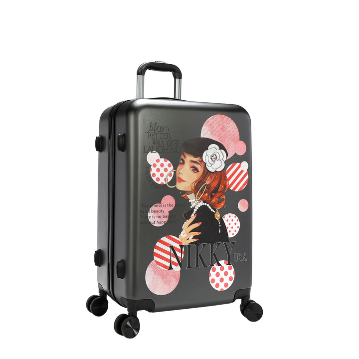 NIKKY 3 PC HARDCASE SET LUGGAGE