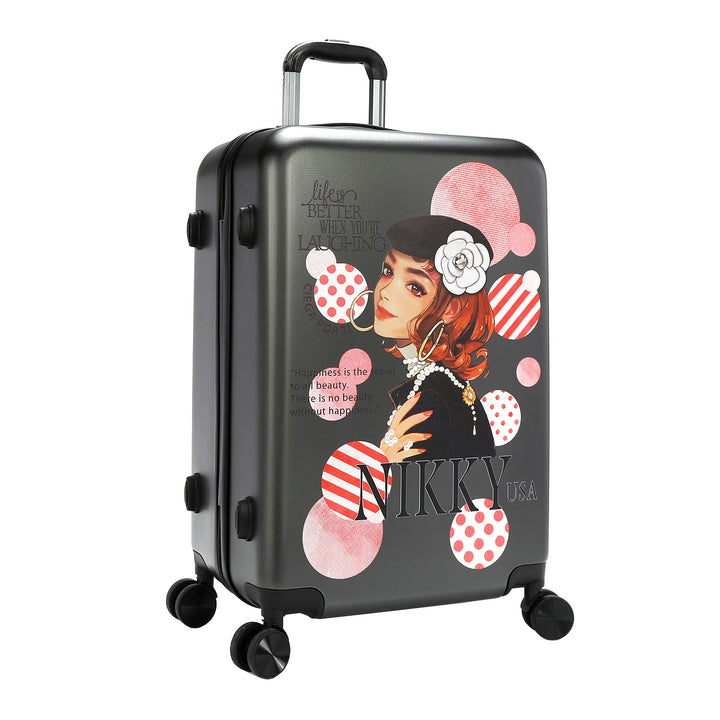 NIKKY 3 PC HARDCASE SET LUGGAGE