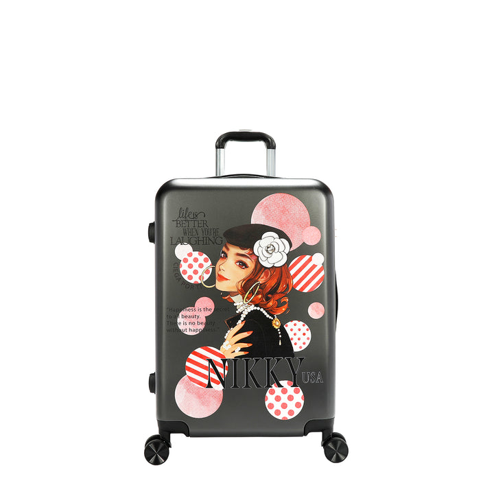 NIKKY 3 PC HARDCASE SET LUGGAGE