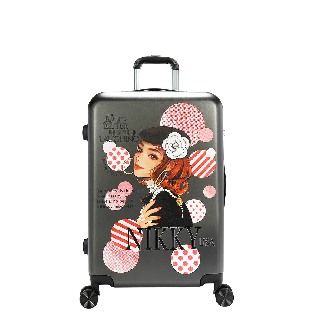 NIKKY 3 PC HARDCASE SET LUGGAGE