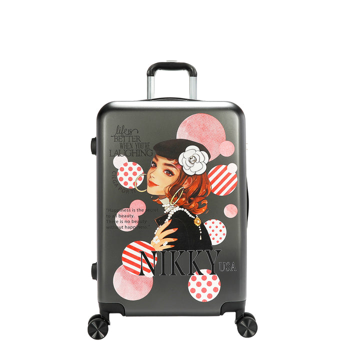 NIKKY 3 PC HARDCASE SET LUGGAGE