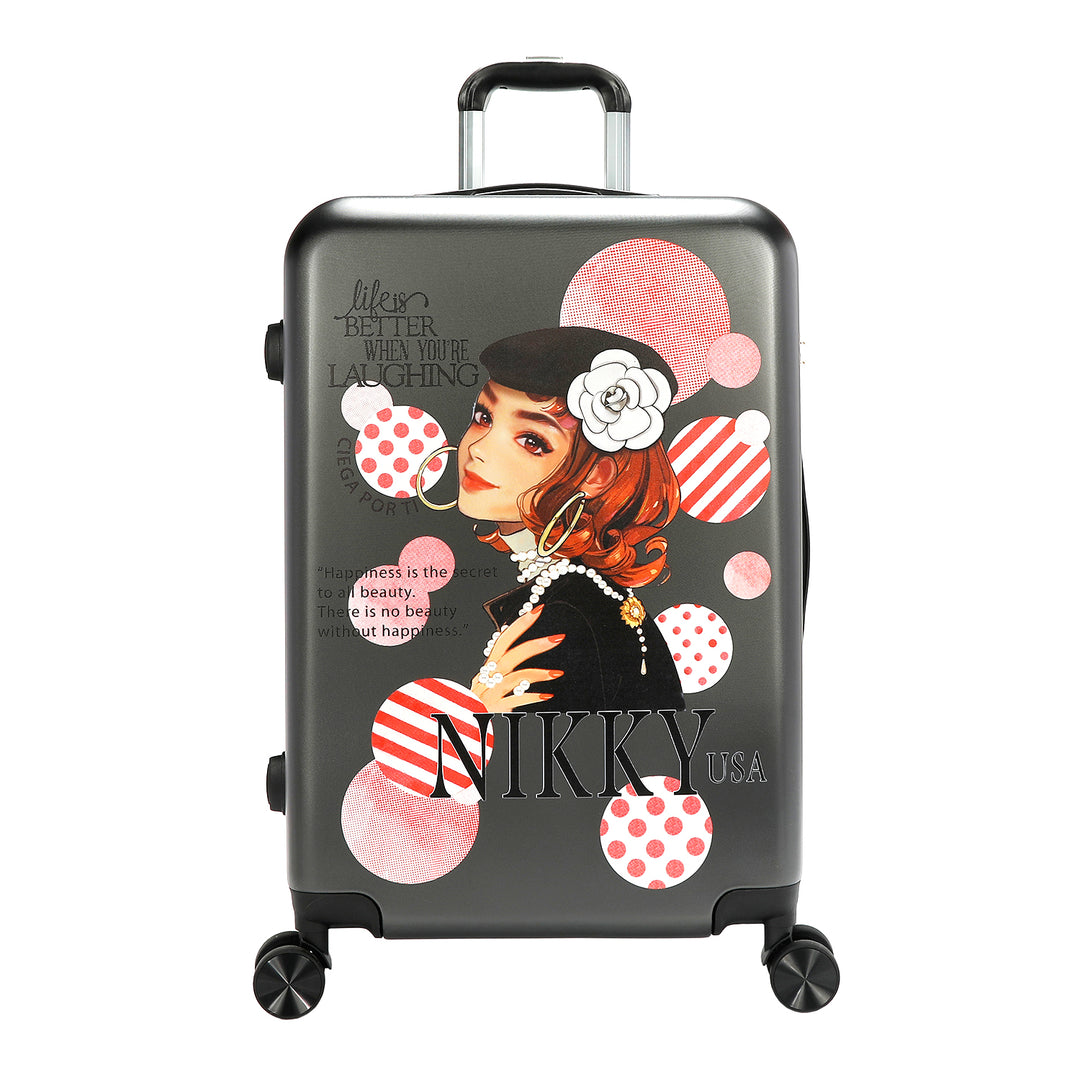 NIKKY 3 PC HARDCASE SET LUGGAGE