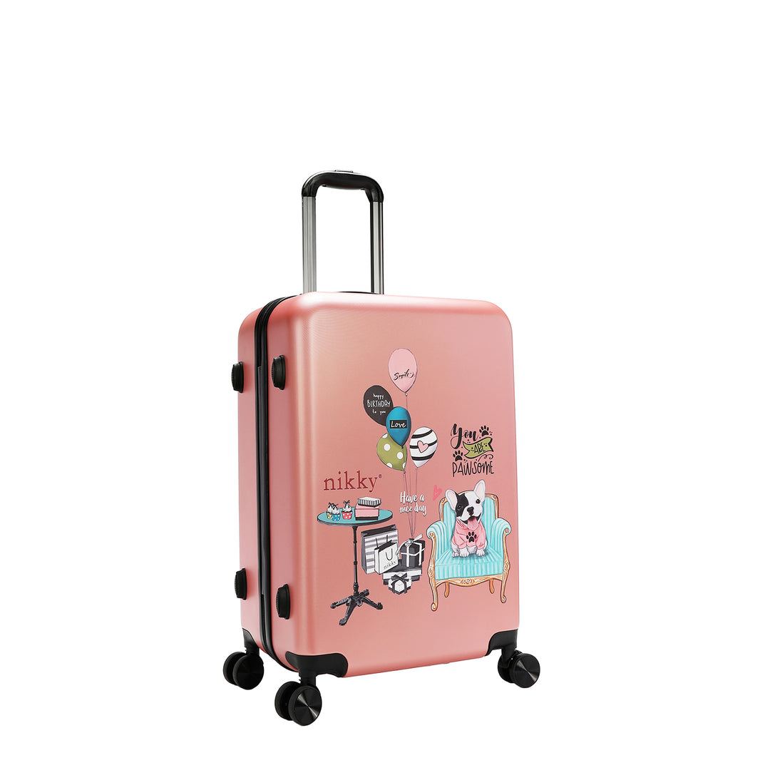 NIKKY 3 PC HARDCASE SET LUGGAGE