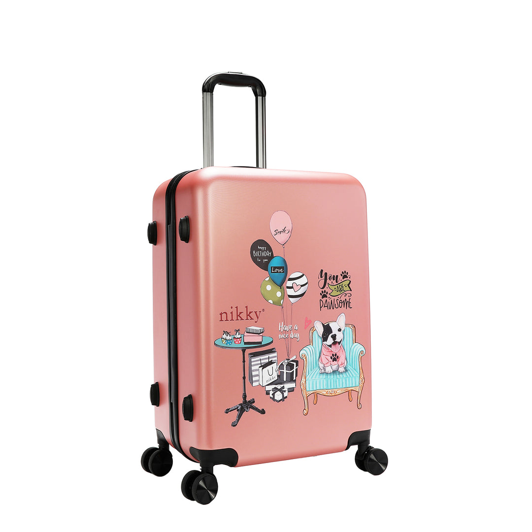 NIKKY 3 PC HARDCASE SET LUGGAGE