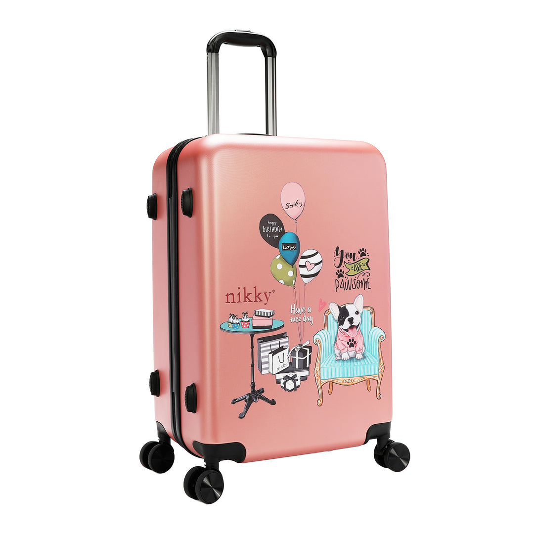 NIKKY 3 PC HARDCASE SET LUGGAGE