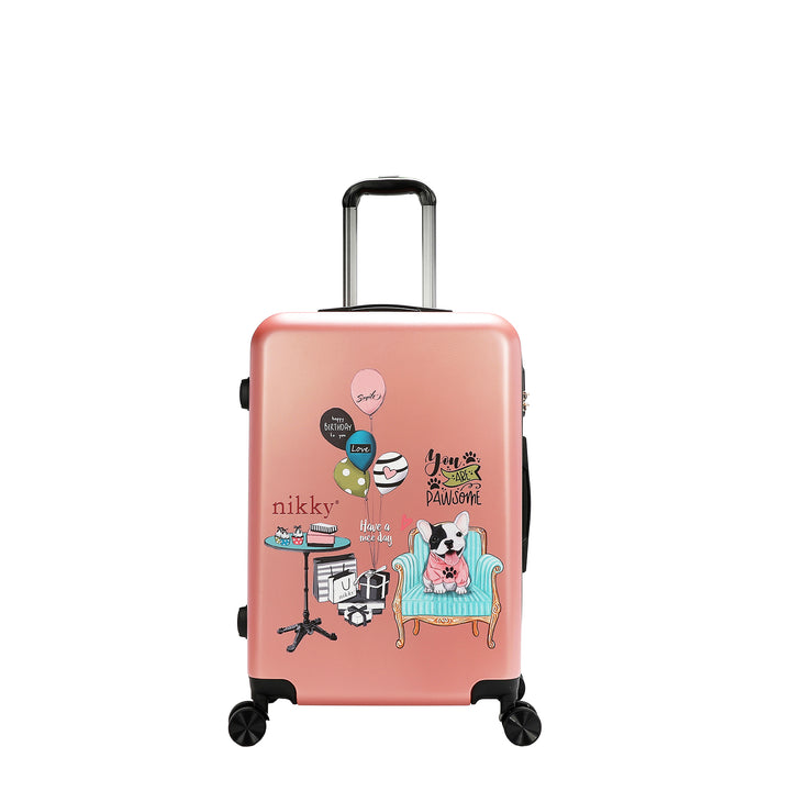 NIKKY 3 PC HARDCASE SET LUGGAGE