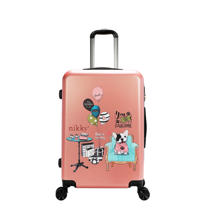 NIKKY 3 PC HARDCASE SET LUGGAGE