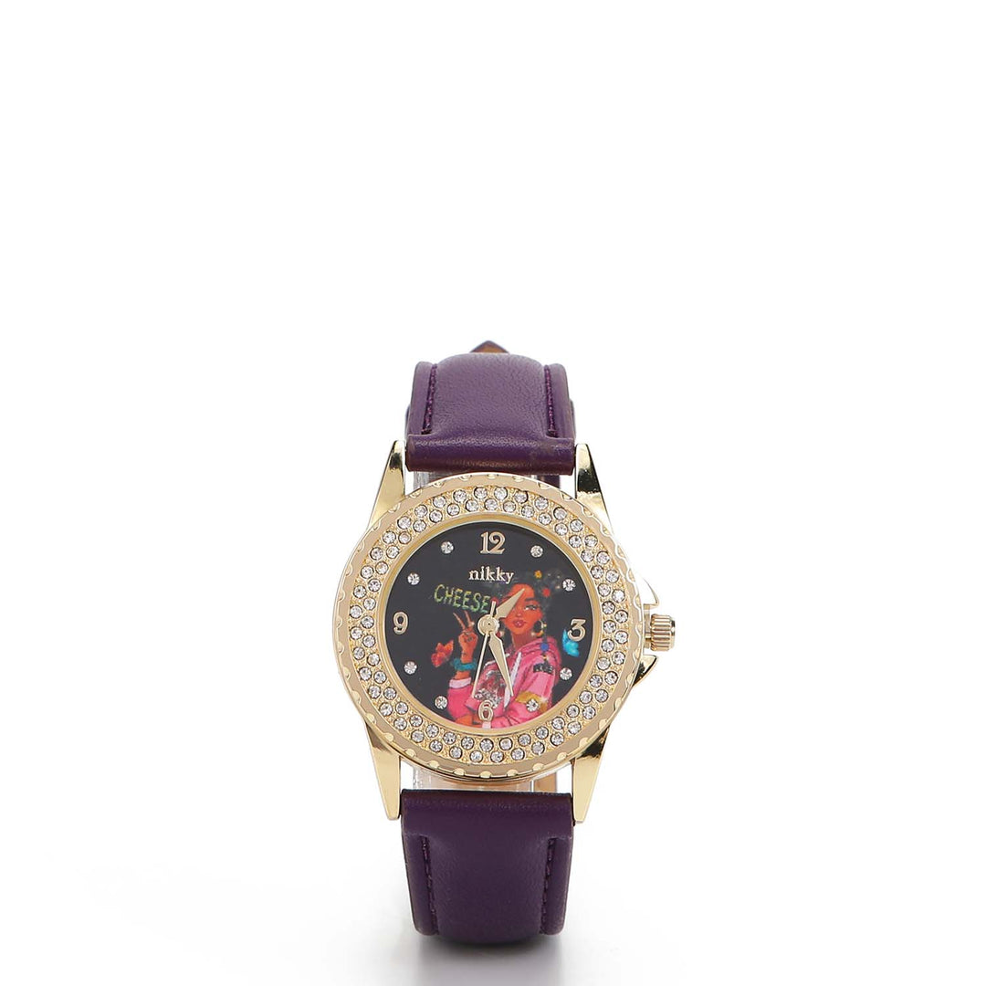 SIDNEY MEDIUM DOUBLE DIAMOND WATCH