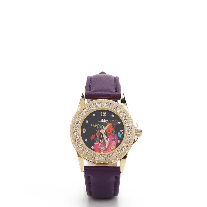 SIDNEY MEDIUM DOUBLE DIAMOND WATCH