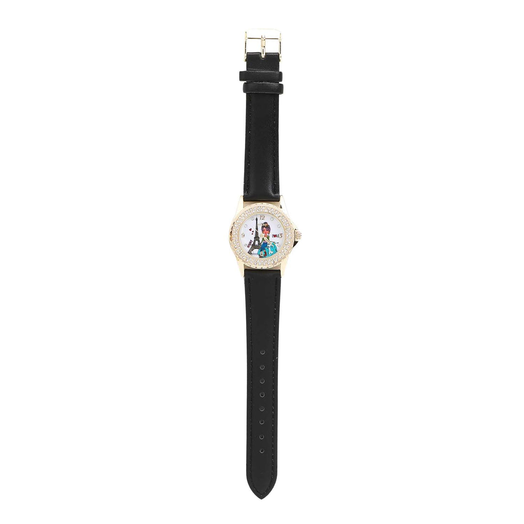 SIDNEY MEDIUM DOUBLE DIAMOND WATCH