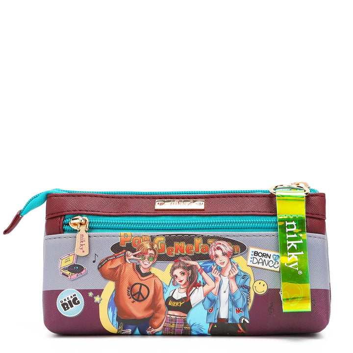 NIKKY MULTI POCKET COSMETIC POUCH