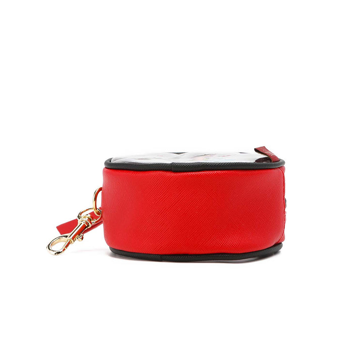 NIKKY ROUND CLEAR COSMETIC POUCH