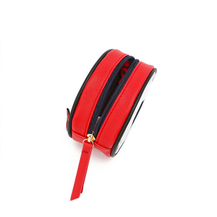 NIKKY ROUND CLEAR COSMETIC POUCH